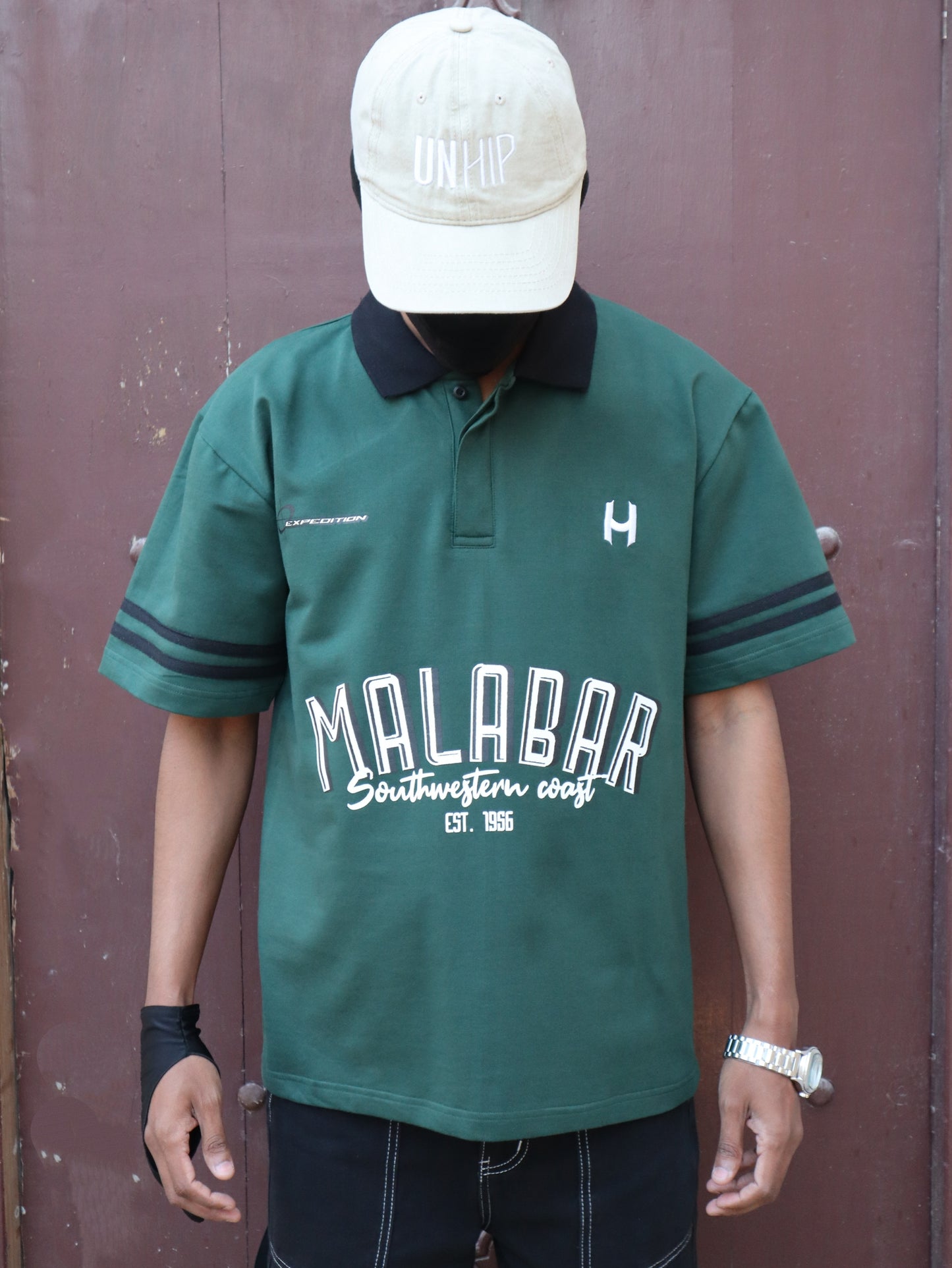 MALABAR T-shirts(Dark Green) | Oversized Half Sleeve T-shirt