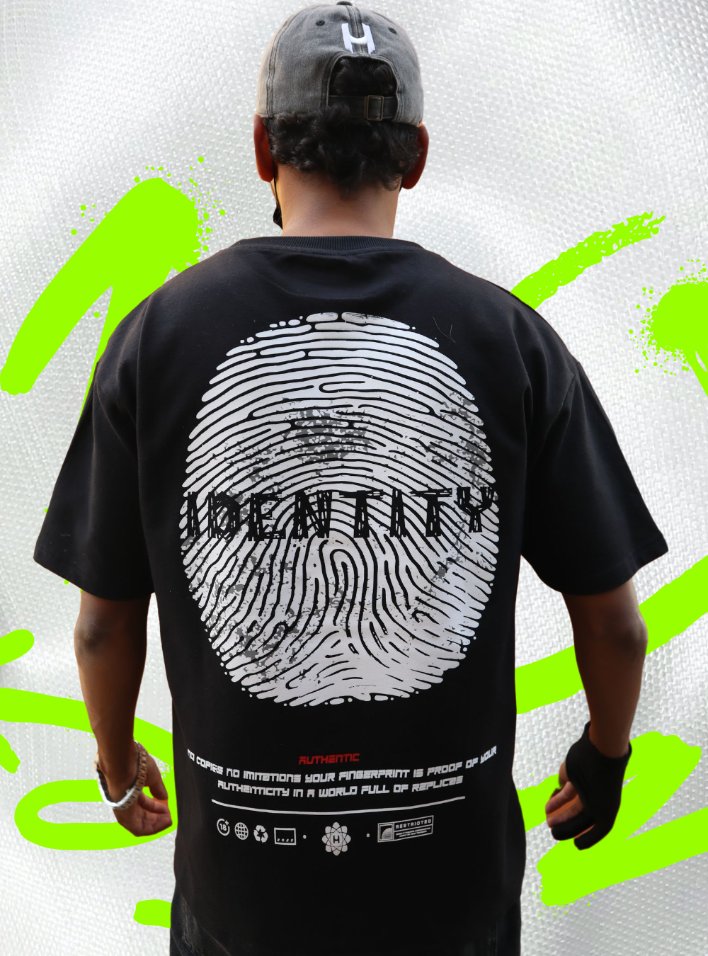 Identity - Unhip Oversized T-Shirt | Streetwear