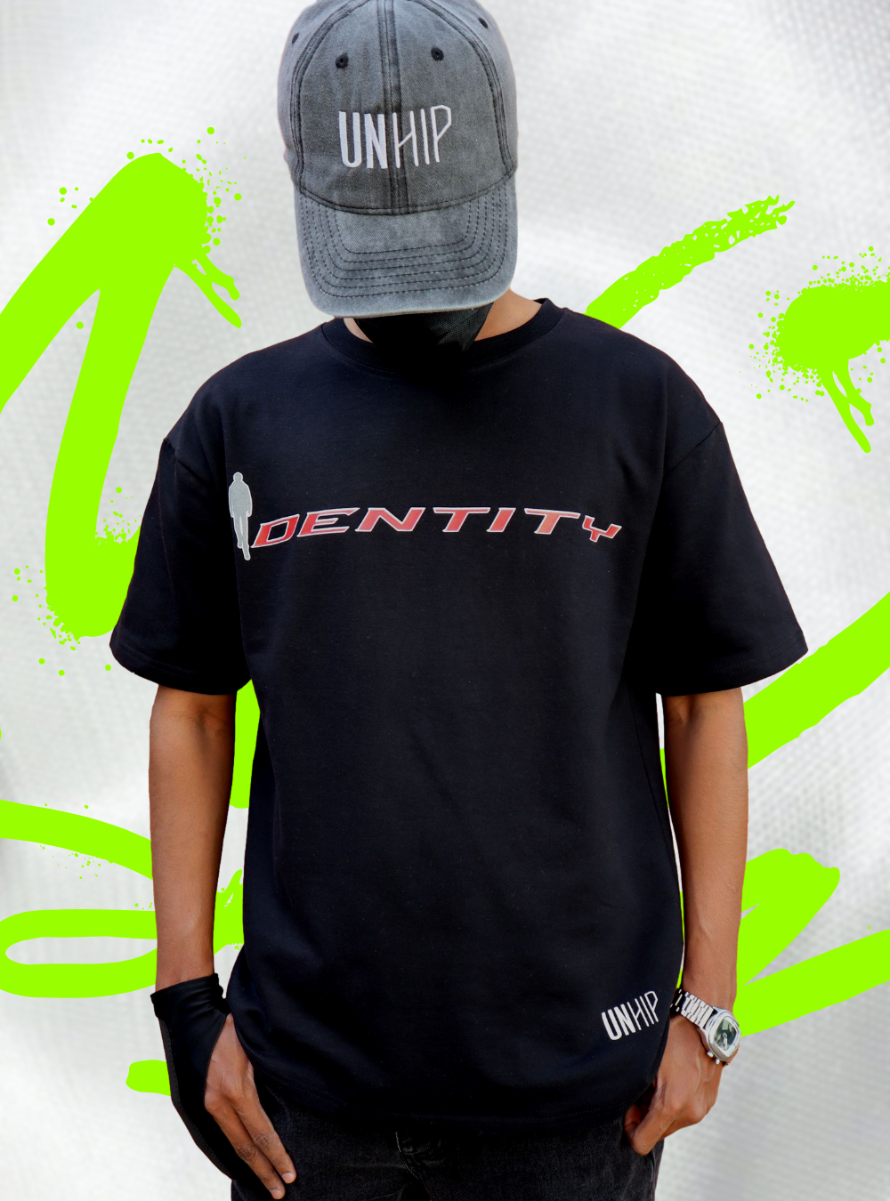 Identity - Unhip Oversized T-Shirt | Streetwear